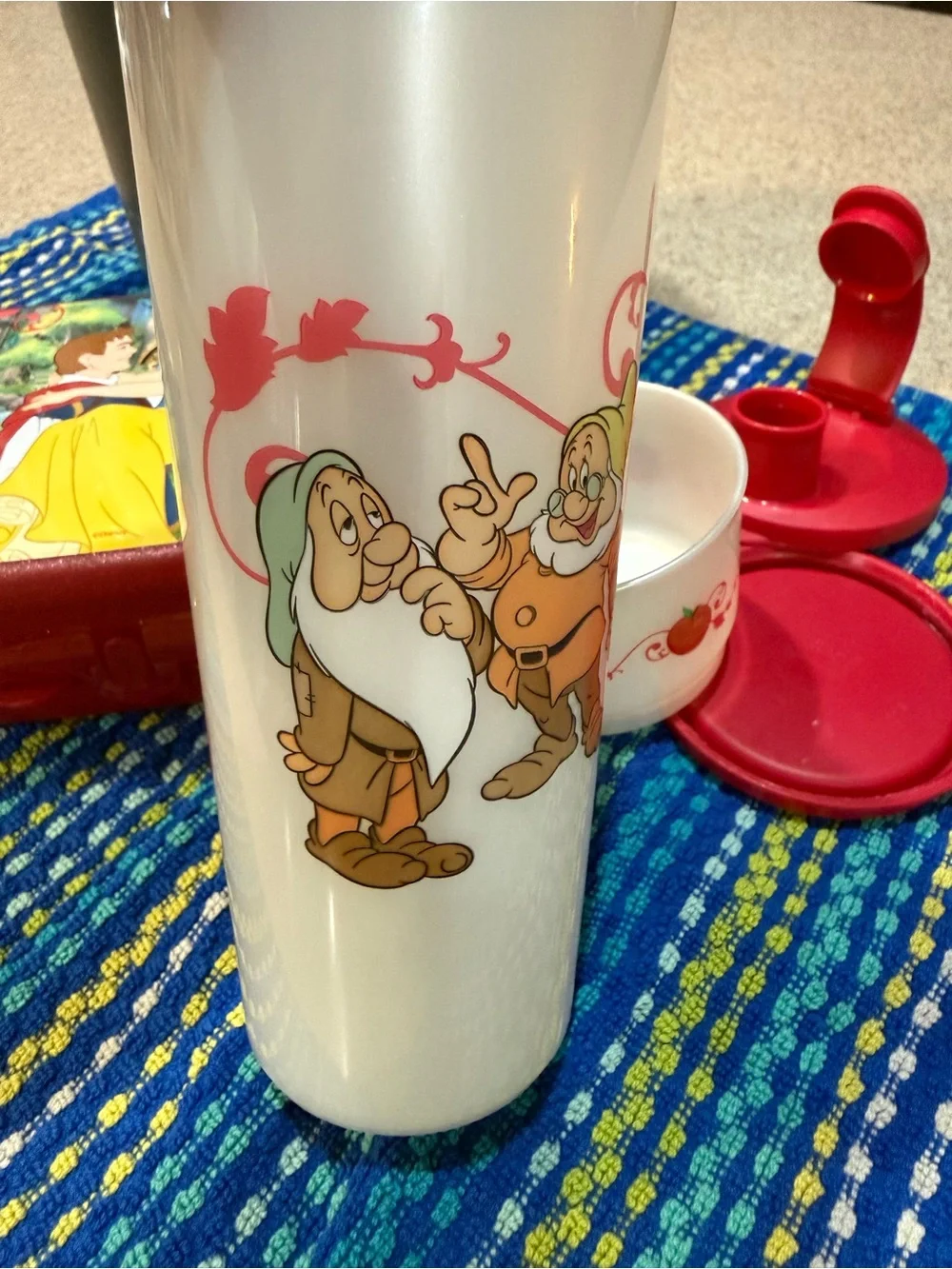 Tupperware Disney Snow White 3 Piece Lunch Set